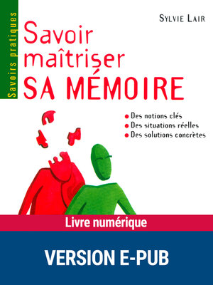 cover image of Savoir maîtriser sa mémoire